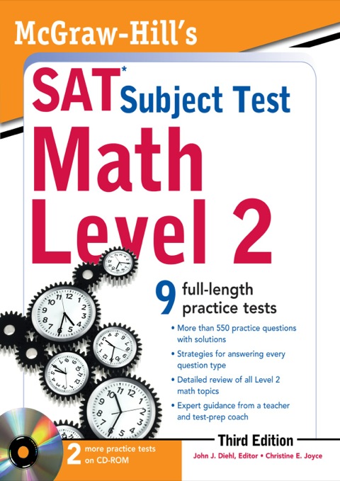 Cover image for book McGraw-Hill's SAT Subject Test Math Level 2