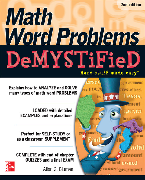 Cover image for book Math Word Problems Demystified 2/E