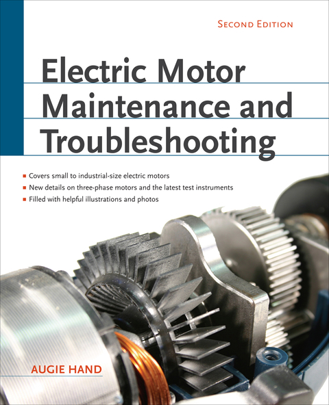 Cover image for book Electric Motor Maintenance and Troubleshooting