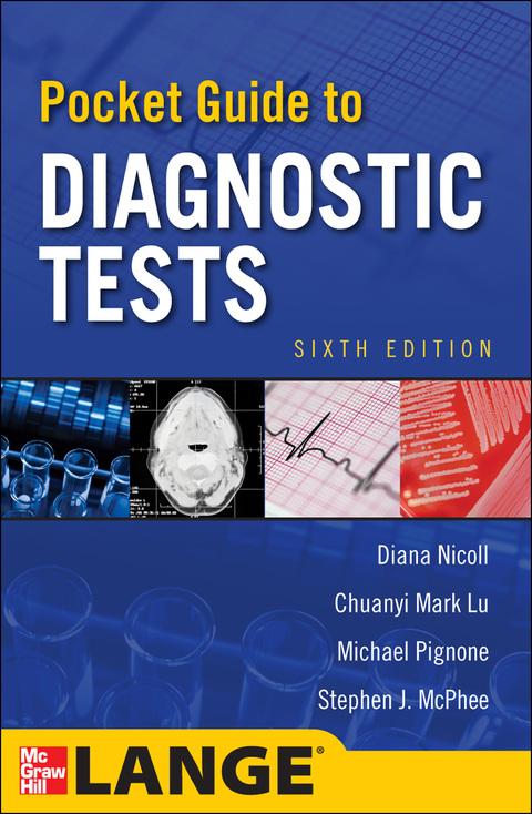 Cover image for book Pocket Guide to Diagnostic Tests, Sixth Edition