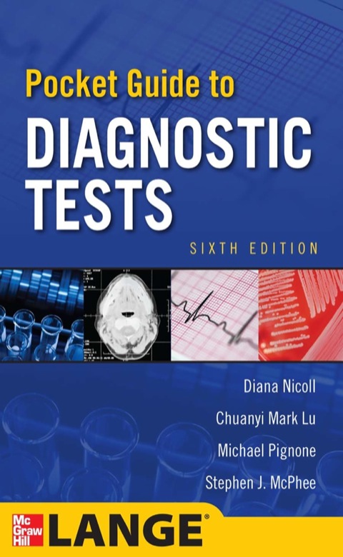 Cover image for book Pocket Guide to Diagnostic Tests