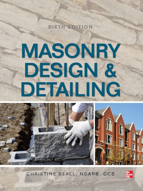 Cover image for book Masonry Design and Detailing Sixth Edition