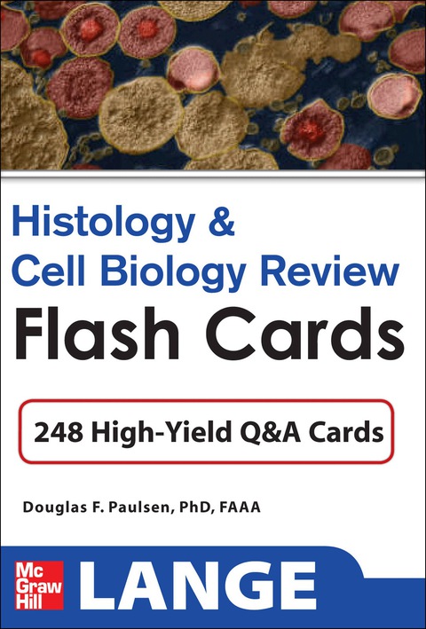 Cover image for book Histology and Cell Biology Review Flash Cards