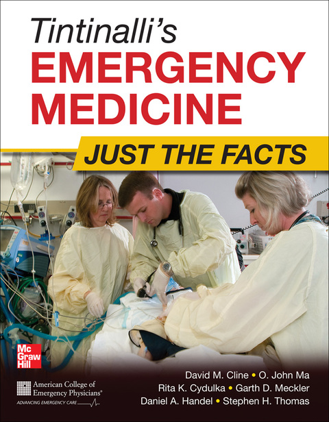 Cover image for book Tintinalli's Emergency Medicine: Just the Facts, Third Edition