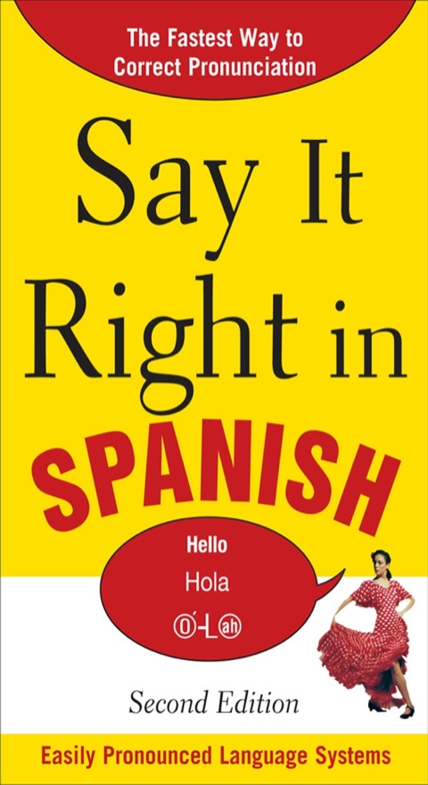 Cover image for book Say It Right in Spanish