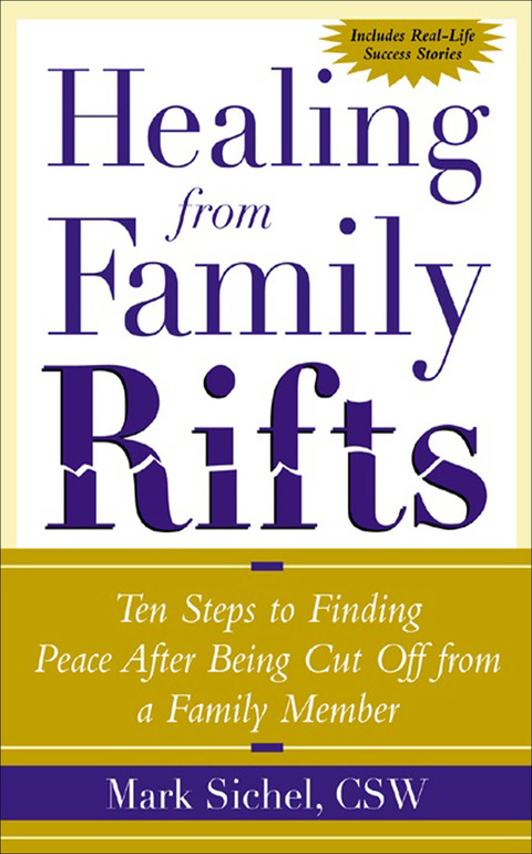 Cover image for book Healing From Family Rifts