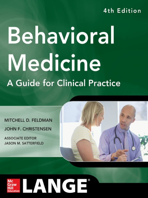 Cover image for book Behavioral Medicine A Guide for Clinical Practice 4/E