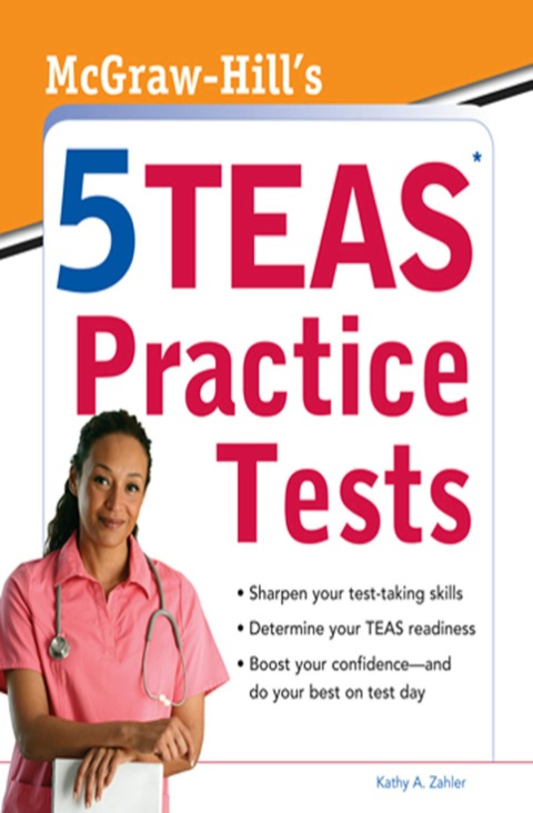 Cover image for book McGraw-Hills 5 TEAS Practice Tests