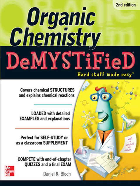 Cover image for book Organic Chemistry Demystified 2/E