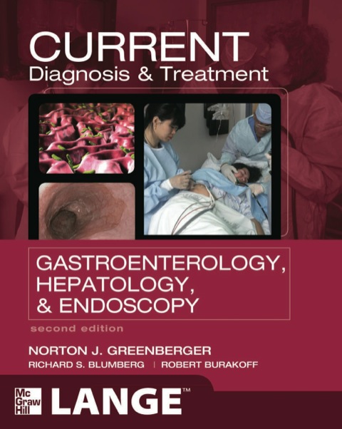 Cover image for book CURRENT Diagnosis & Treatment Gastroenterology, Hepatology & Endoscopy
