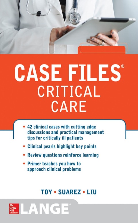 Cover image for book Case Files Critical Care