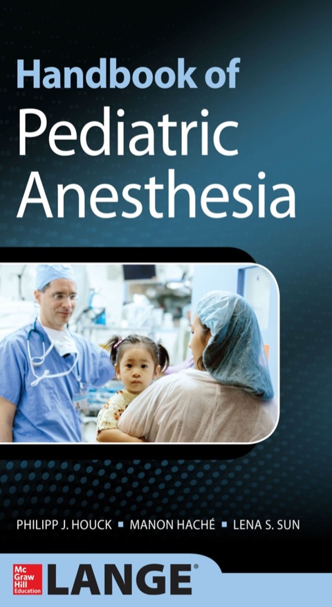 Cover image for book Handbook of Pediatric Anesthesia