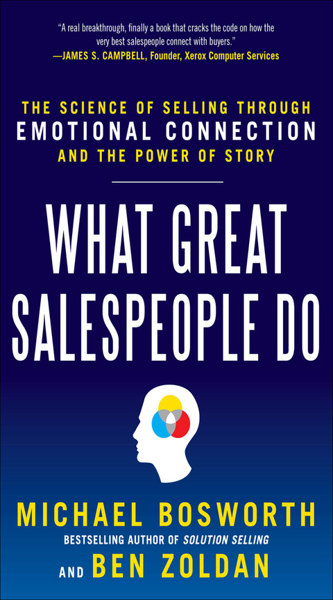Cover image for book What Great Salespeople Do (PB)