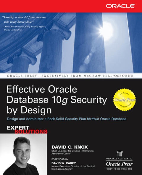Cover image for book Effective Oracle Database 10g Security by Design