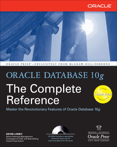 Cover image for book Oracle Database 10g The Complete Reference