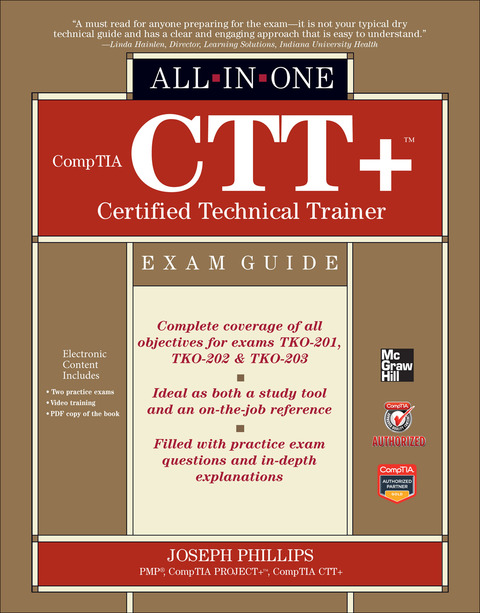 Cover image for book CompTIA CTT+ Certified Technical Trainer All-in-One Exam Guide