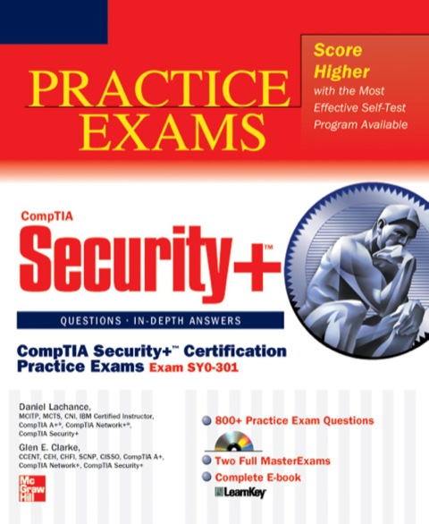 Cover image for book CompTIA Security+ Certification Practice Exams (Exam SY0-301)