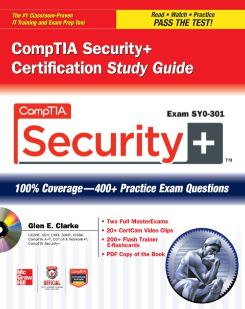 Cover image for book CompTIA Security+ Certification Study Guide (Exam SY0-301)