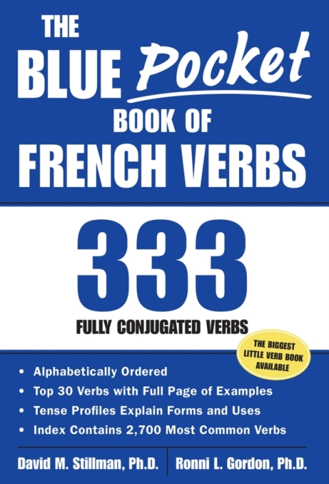 Cover image for book The Blue Pocket Book of French Verbs