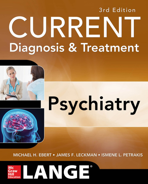 Cover image for book CURRENT Diagnosis & Treatment Psychiatry, Third Edition