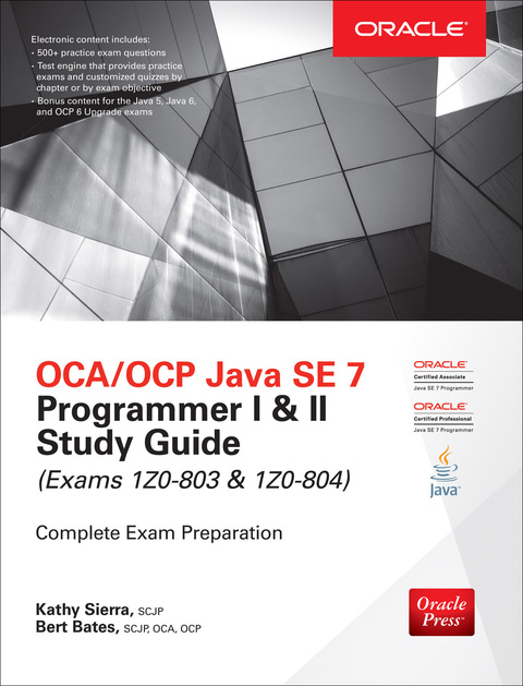 Cover image for book OCA/OCP Java SE 7 Programmer I & II Study Guide (Exams 1Z0-803 & 1Z0-804)