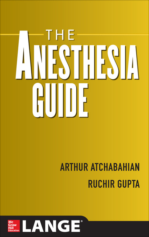 Cover image for book The Anesthesia Guide