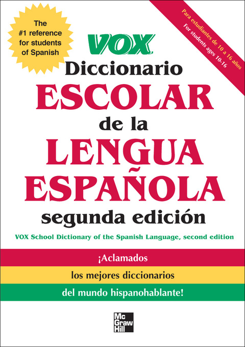 Cover image for book VOX Diccionario Escolar, 2nd Edition