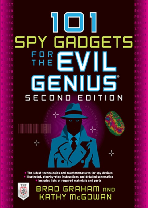 Cover image for book 101 Spy Gadgets for the Evil Genius 2/E