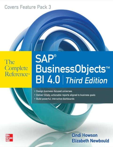 Cover image for book SAP BusinessObjects BI 4.0 The Complete Reference 3/E