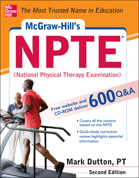 Cover image for book McGraw-Hills NPTE National Physical Therapy Exam, Second Edition