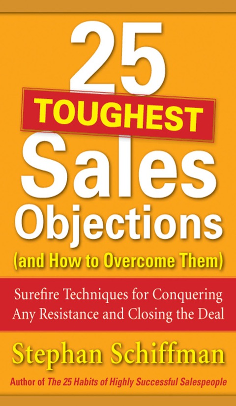 Cover image for book 25 Toughest Sales Objections-and How to Overcome Them