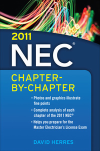 صورة الغلاف: 2011 National Electrical Code Chapter-By-Chapter 1st edition 9780071774093
