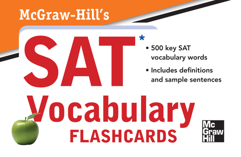 Cover image for book McGraw-Hill's SAT Vocabulary Flashcards
