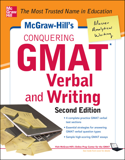 Cover image for book McGraw-Hills Conquering GMAT Verbal and Writing, 2nd Edition
