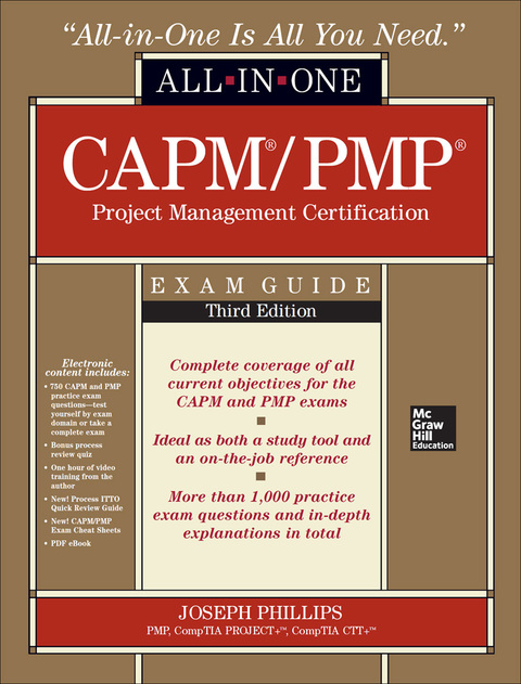 Cover image for book CAPM/PMP Project Management Certification All-In-One Exam Guide, Third Edition