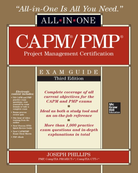 Cover image for book CAPM/PMP Project Management Certification All-In-One Exam Guide
