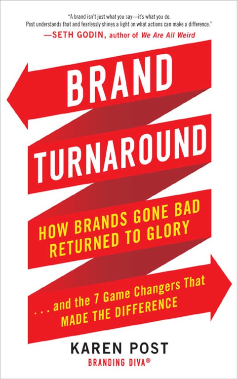 Cover image for book Brand Turnaround: How Brands Gone Bad Returned to Glory and the 7 Game Changers that Made the Difference