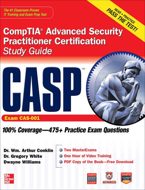 Cover image for book CASP CompTIA Advanced Security Practitioner Certification Study Guide (Exam CAS-001)