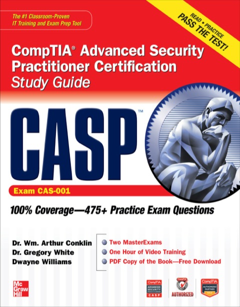 Cover image for book CASP CompTIA Advanced Security Practitioner Certification Study Guide (Exam CAS-001)