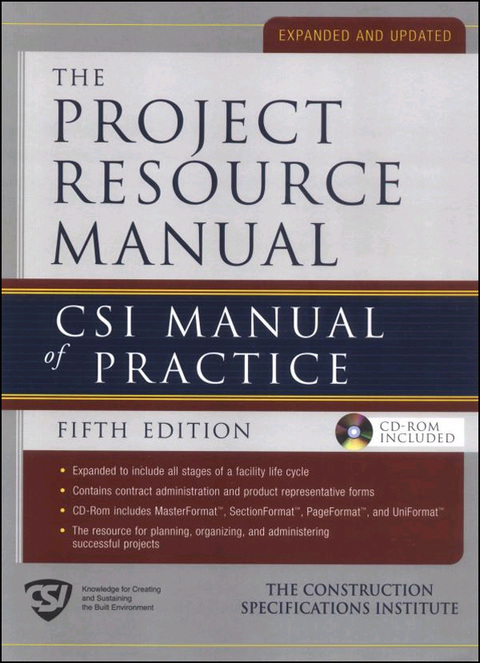 Cover image for book Project Resource Manual The CSI Manualof Practice