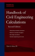 Handbook of Civil Engineering Calculations - Tyler G. Hicks