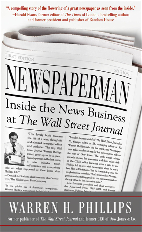 Cover image for book Newspaperman: Inside the News Business at The Wall Street Journal