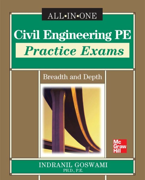 Cover image for book Civil Engineering PE Practice Exams: Breadth and Depth