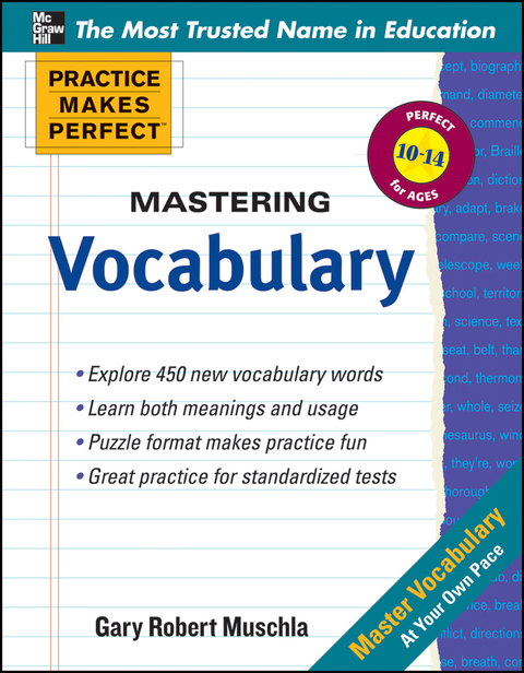 Cover image for book Practice Makes Perfect Mastering Vocabulary