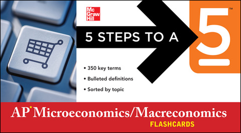 Cover image for book 5 Steps to a 5 AP Microeconomics/Macroeconomics Flashcards