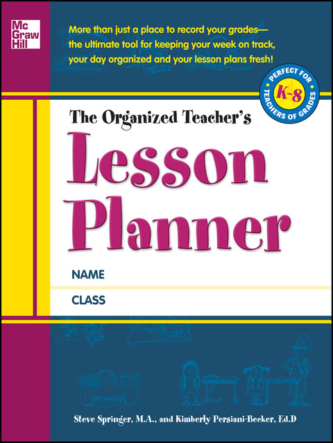 Cover image for book The Organized Teacher's Lesson Planner