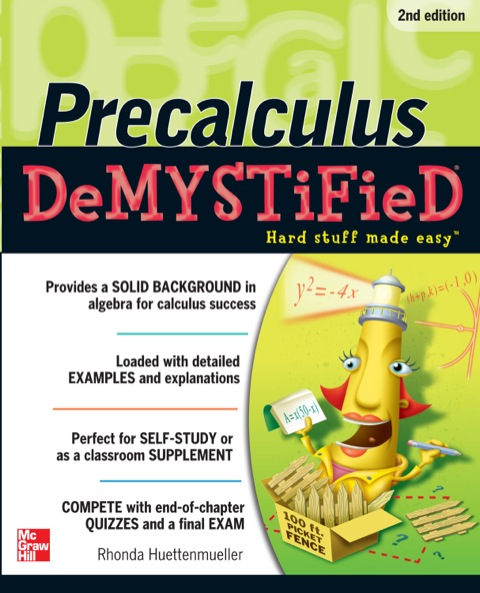 Cover image for book Pre-calculus Demystified