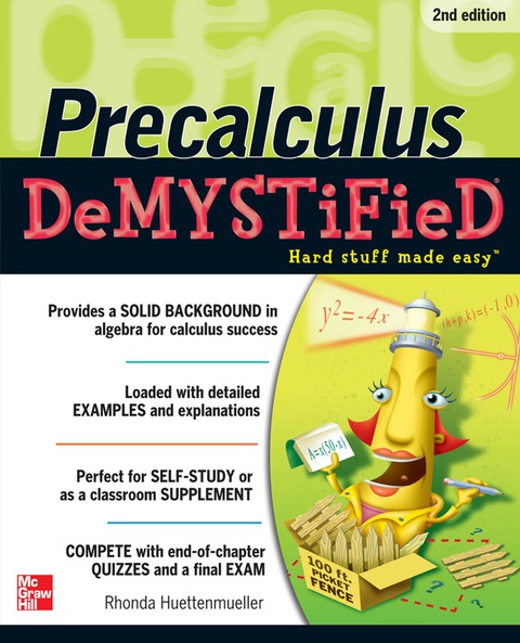 Cover image for book Pre-calculus Demystified, Second Edition