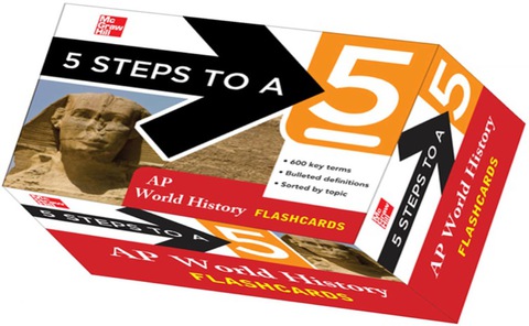 Cover image for book 5 Steps to a 5 AP World History Flashcards