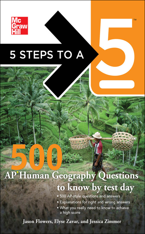 Cover image for book 5 Steps to a 5 500 AP Human Geography Questions to Know by Test Day